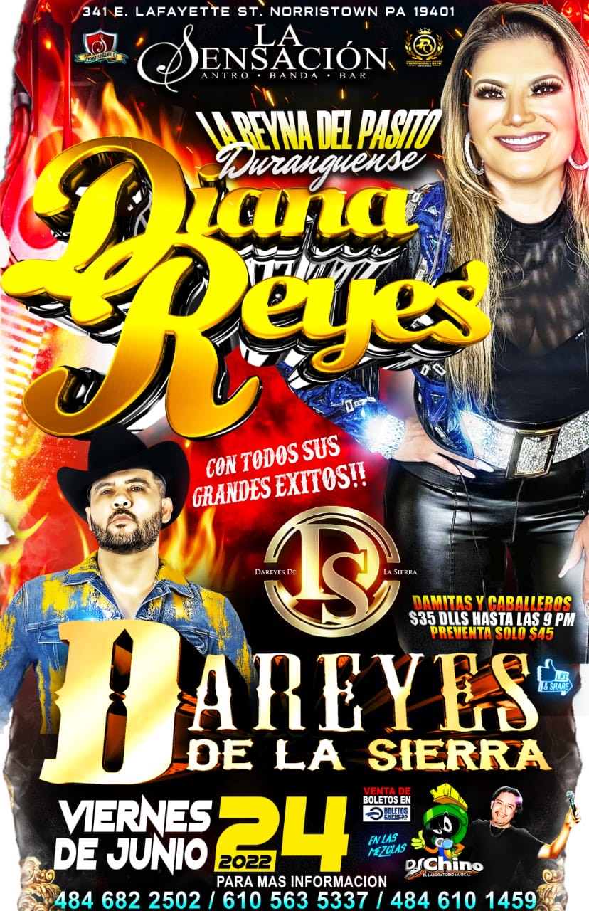Buy tickets for DIANA REYES & DAREYES DE LA SIERRA DIANA REYES & DAREYES DE LA SIERRA