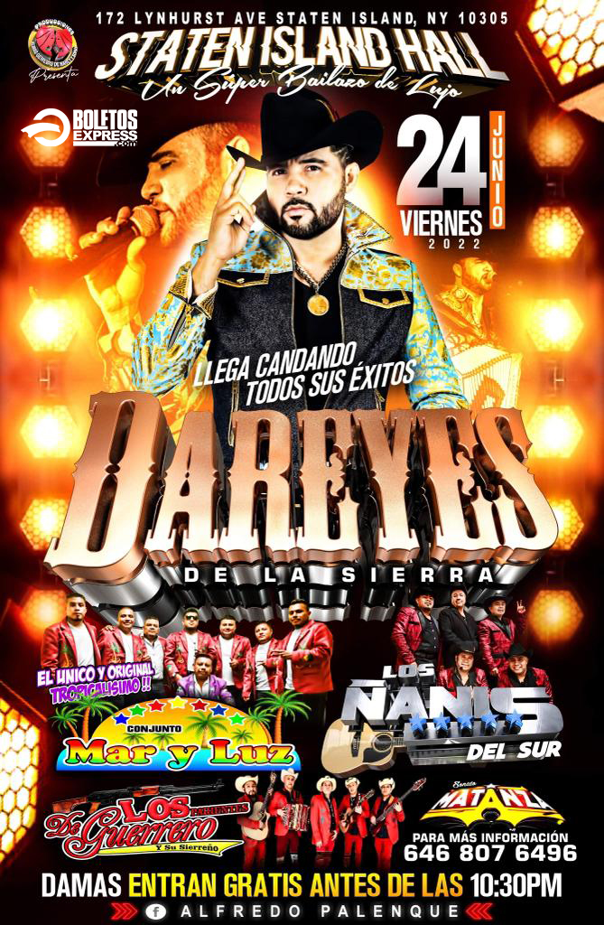 Buy tickets for DAREYES DE LA SIERRA DAREYES DE LA SIERRA