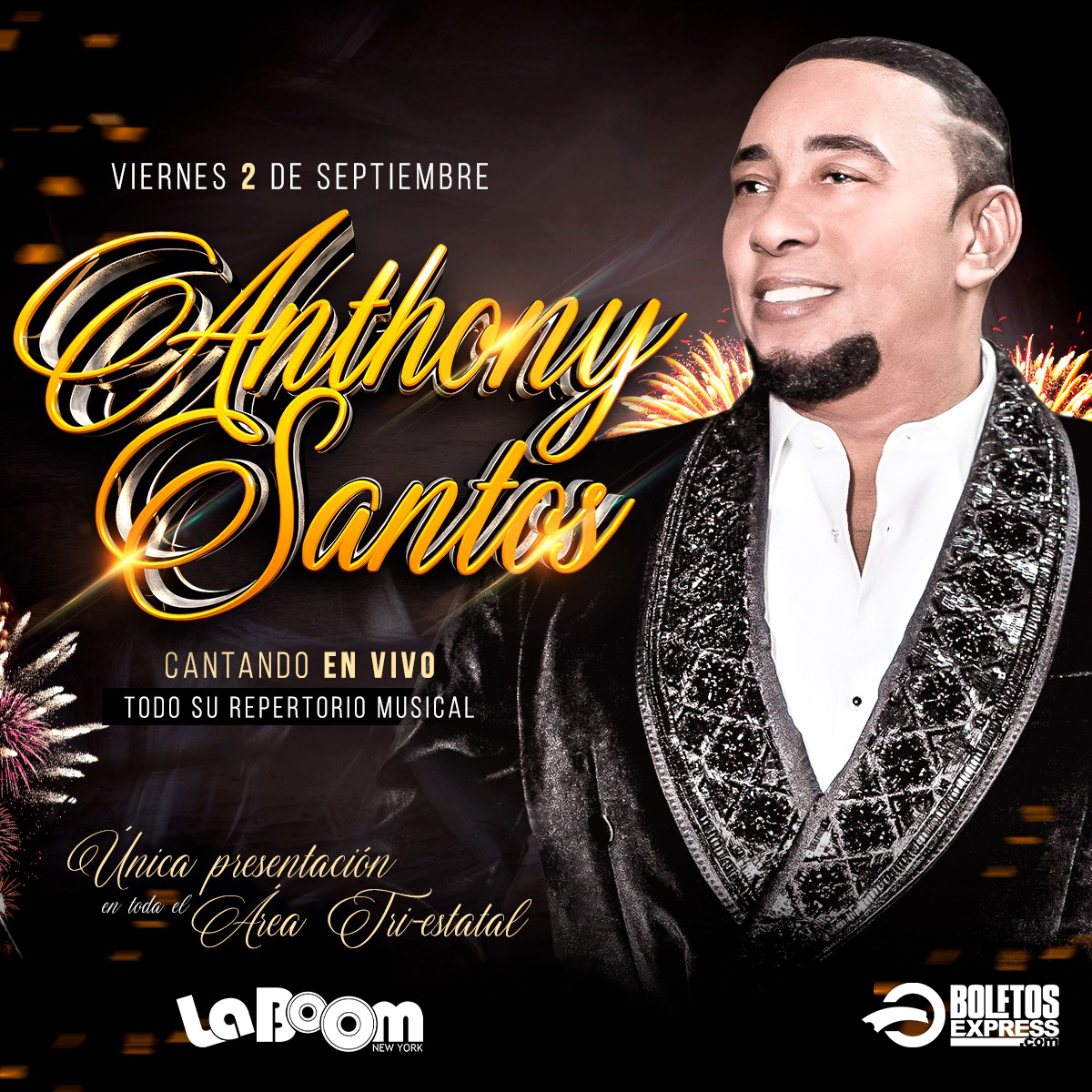 ANTHONY SANTOS Tickets BoletosExpress