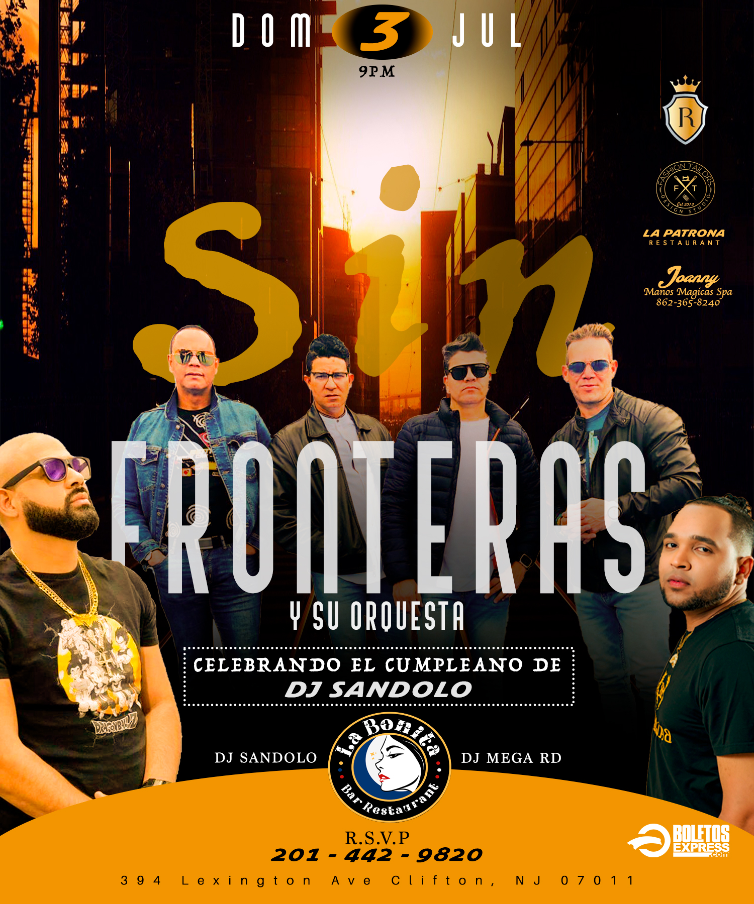 Buy tickets for DJ SANDOLO BIRTHDAY BASH DJ SANDOLO BIRTHDAY BASH