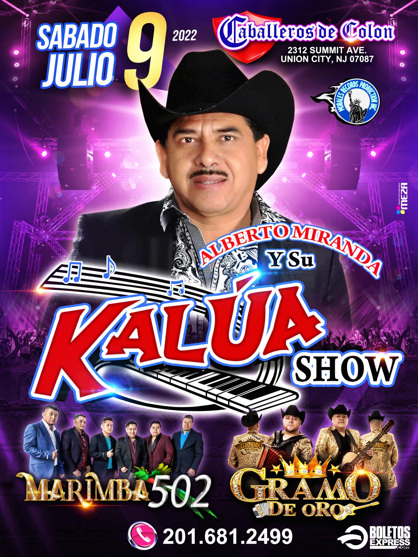 ALBERTO MIRANDA Y SU KALÚA SHOW