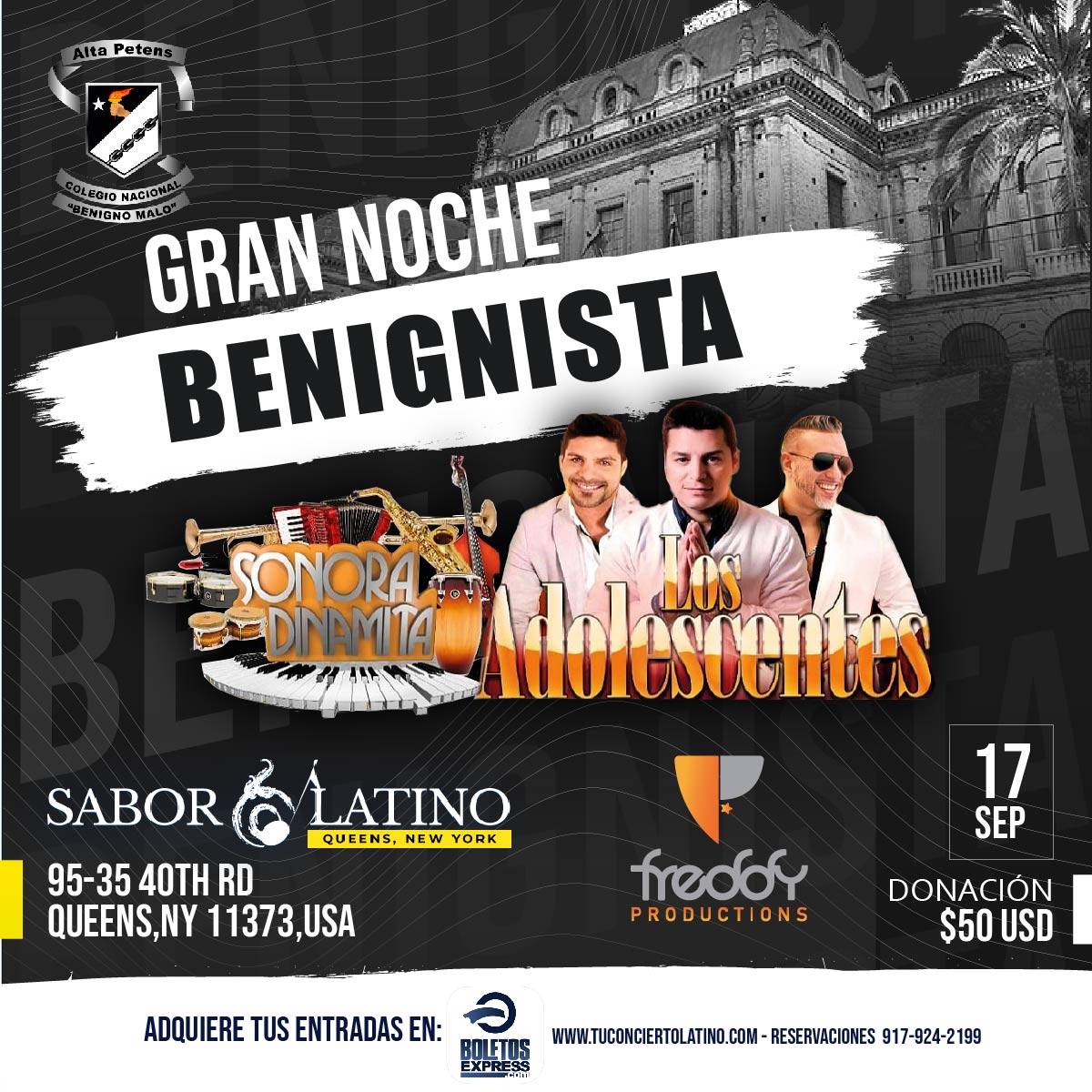 Buy tickets for GRAN NOCHE BENIGNISTA ! NEW YORK GRAN NOCHE BENIGNISTA ! NEW YORK