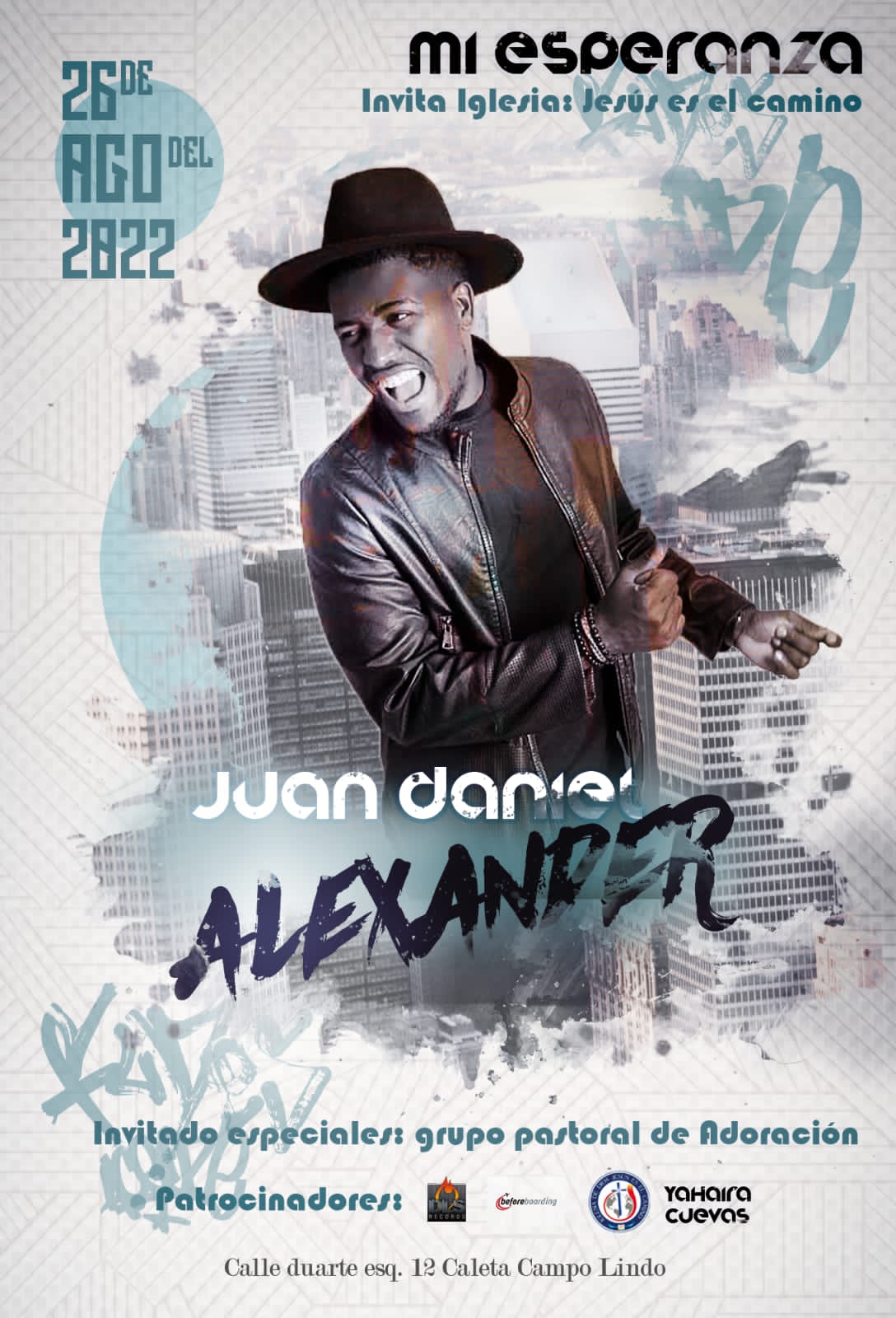 Buy tickets for Juan Daniel ALEXANDER Juan Daniel ALEXANDER