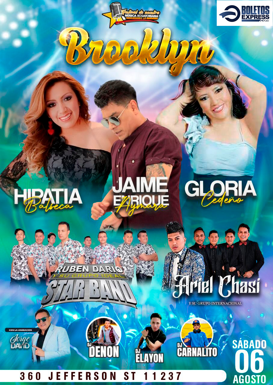 Buy tickets for JAIME ENRIQUE | HIPATIA BALSECA | GLORIA CEDEÑO JAIME ENRIQUE | HIPATIA BALSECA | GLORIA CEDEÑO