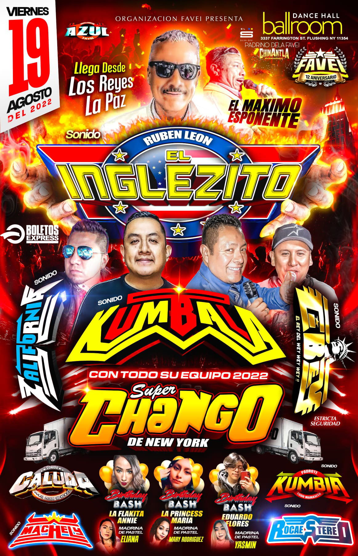 Buy tickets for RUBEN LEON EL INGLEZITO | SONIDO CALIFORNIA | SONIDO KUMBALA | RUBEN LEON EL INGLEZITO | SONIDO CALIFORNIA | SONIDO KUMBALA |