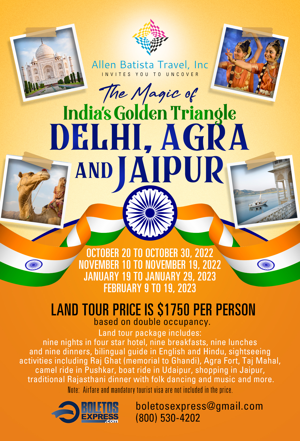 Delhi, Agra and Jaipur Sightseeing Trip