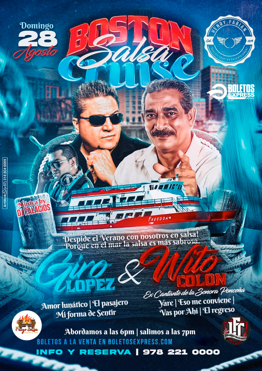 SALSA CRUISE CON GIRO LOPEZ & WITO COLON