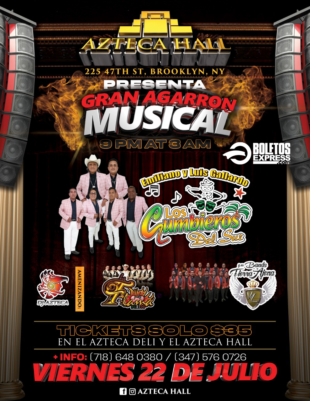 EMILIANO Y LUIS GALLARDO LOS CUMBIEROS DEL SUR