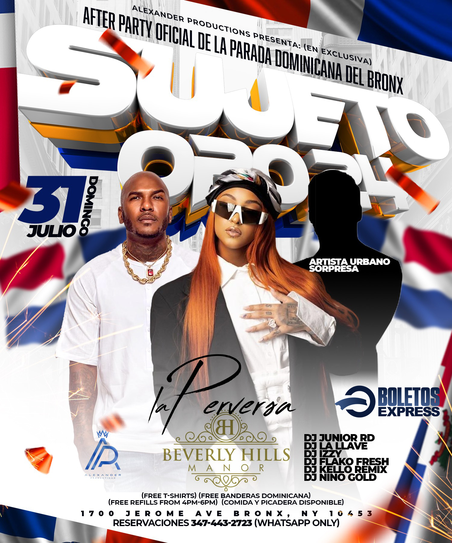 Buy tickets for SUJETO ORO 24 | LA PERVERSA SUJETO ORO 24 | LA PERVERSA
