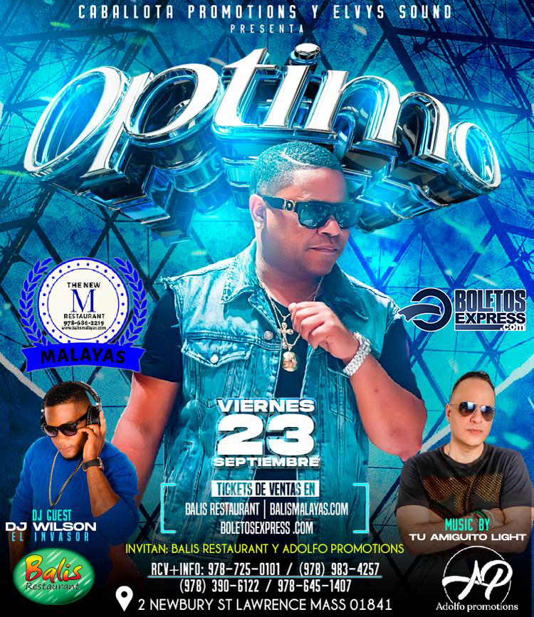 OPTIMO Tickets - BoletosExpress