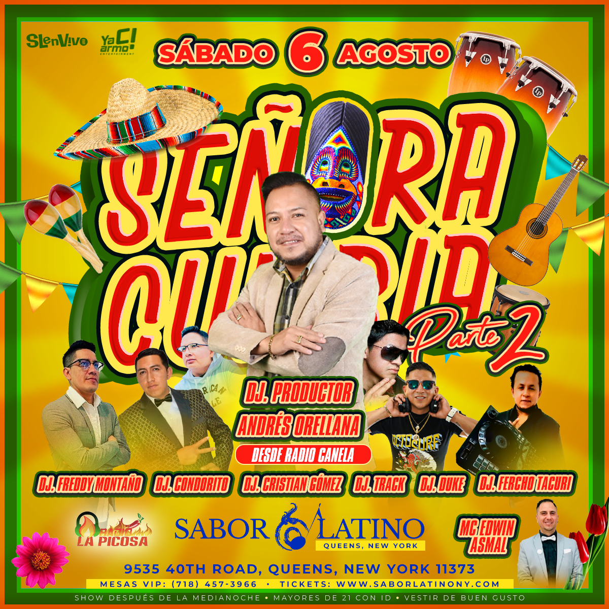 Buy tickets for SEÑORA CUMBIA II SEÑORA CUMBIA II