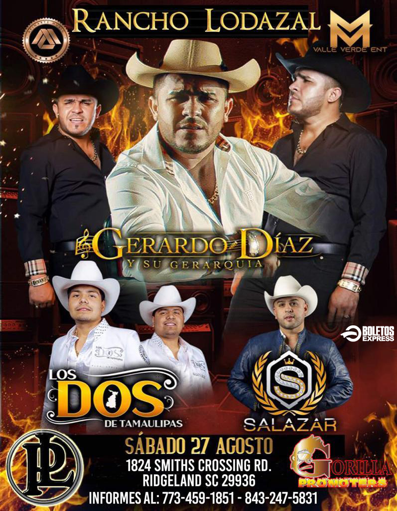 GERARDO DIAZ Y SU GERARQUIA Tickets BoletosExpress