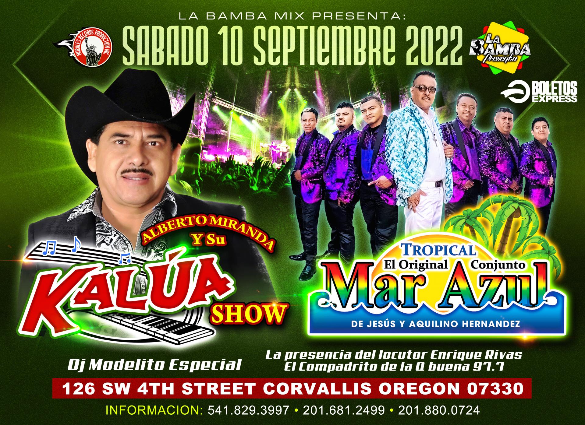 Buy tickets for KALUA SHOW & MAR AZUL KALUA SHOW & MAR AZUL