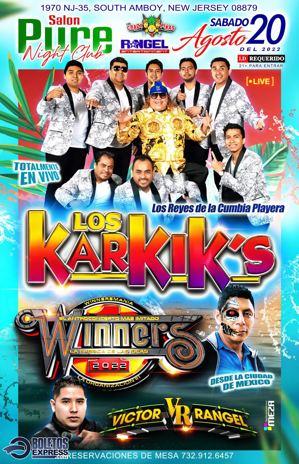 Buy tickets for LOS KARKIK'S & WINNERS | SOUTH AMBOY, NJ LOS KARKIK'S & WINNERS | SOUTH AMBOY, NJ