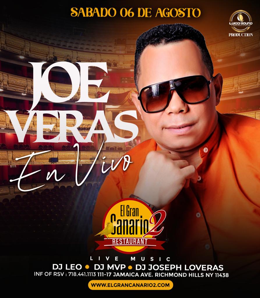 Buy tickets for JOE VERAS EN EL GRAN CANARIO 2 DE QUEENS JOE VERAS EN EL GRAN CANARIO 2 DE QUEENS