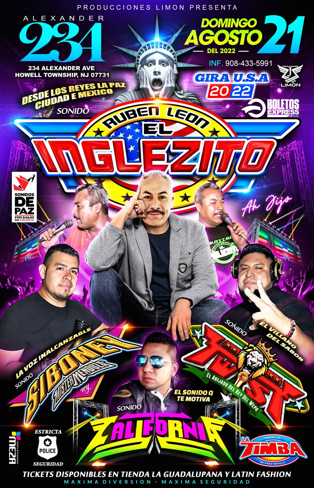 Buy tickets for RUBEN LEON EL INGLEZITO RUBEN LEON EL INGLEZITO