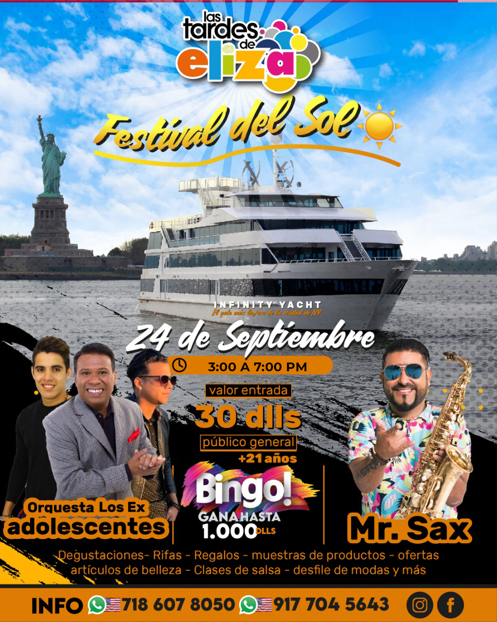 Buy tickets for Festival del Sol en la Gran Manzana! Festival del Sol en la Gran Manzana!