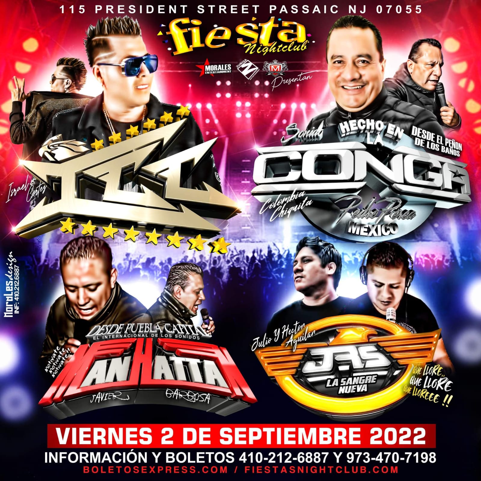ICC, SONIDO LA CONGA, SONIDO MANHATTAN Y SONIDO JRS Tickets
