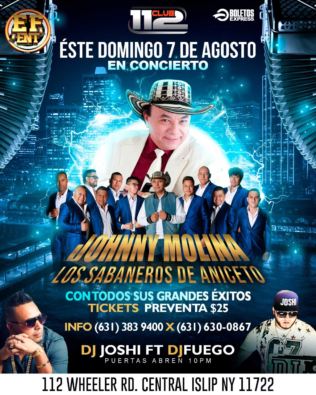 Buy tickets for JOHNNY MOLINA JOHNNY MOLINA