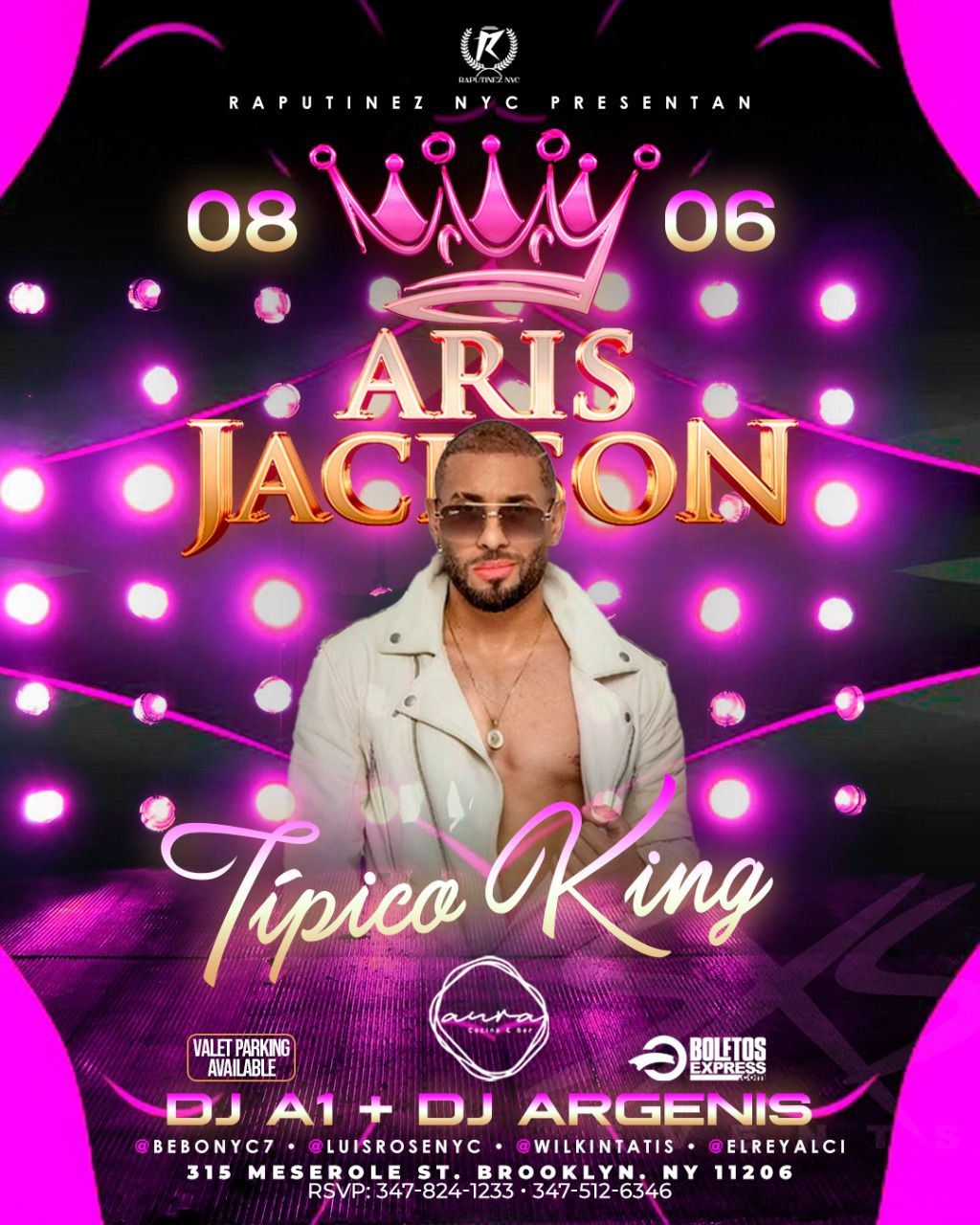 Buy tickets for ARIS JACKSON ARIS JACKSON