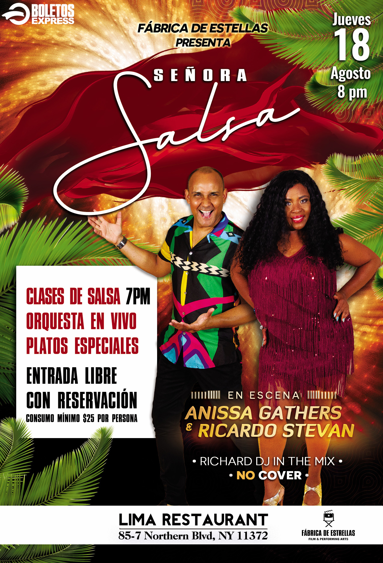 Buy tickets for SEÑORA SALSA SEÑORA SALSA