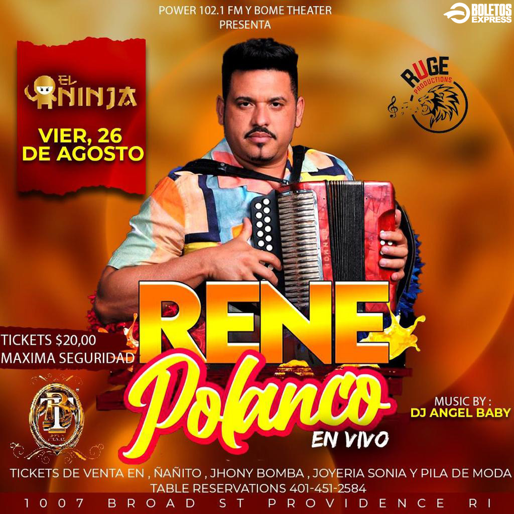 Buy tickets for RENE POLANCO RENE POLANCO