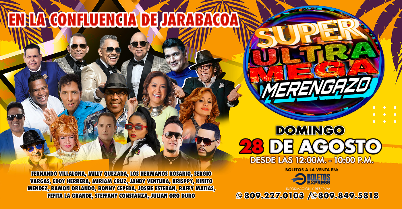 Buy tickets for SUPER ULTRA MEGA MERENGAZO SUPER ULTRA MEGA MERENGAZO