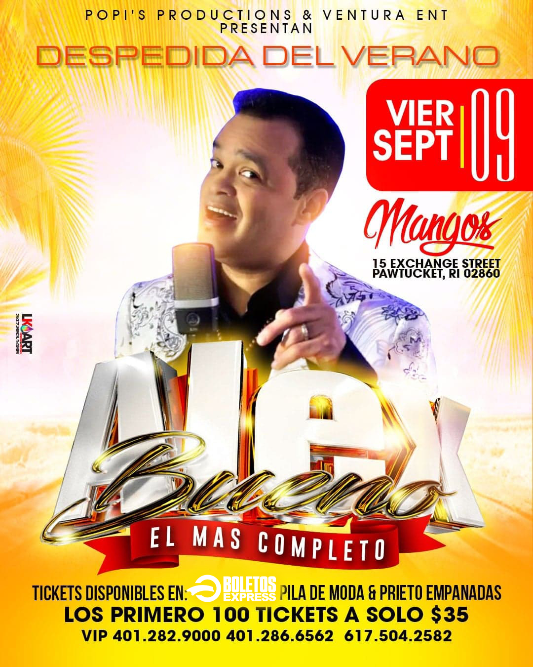 Buy tickets for ALEX BUENO ALEX BUENO