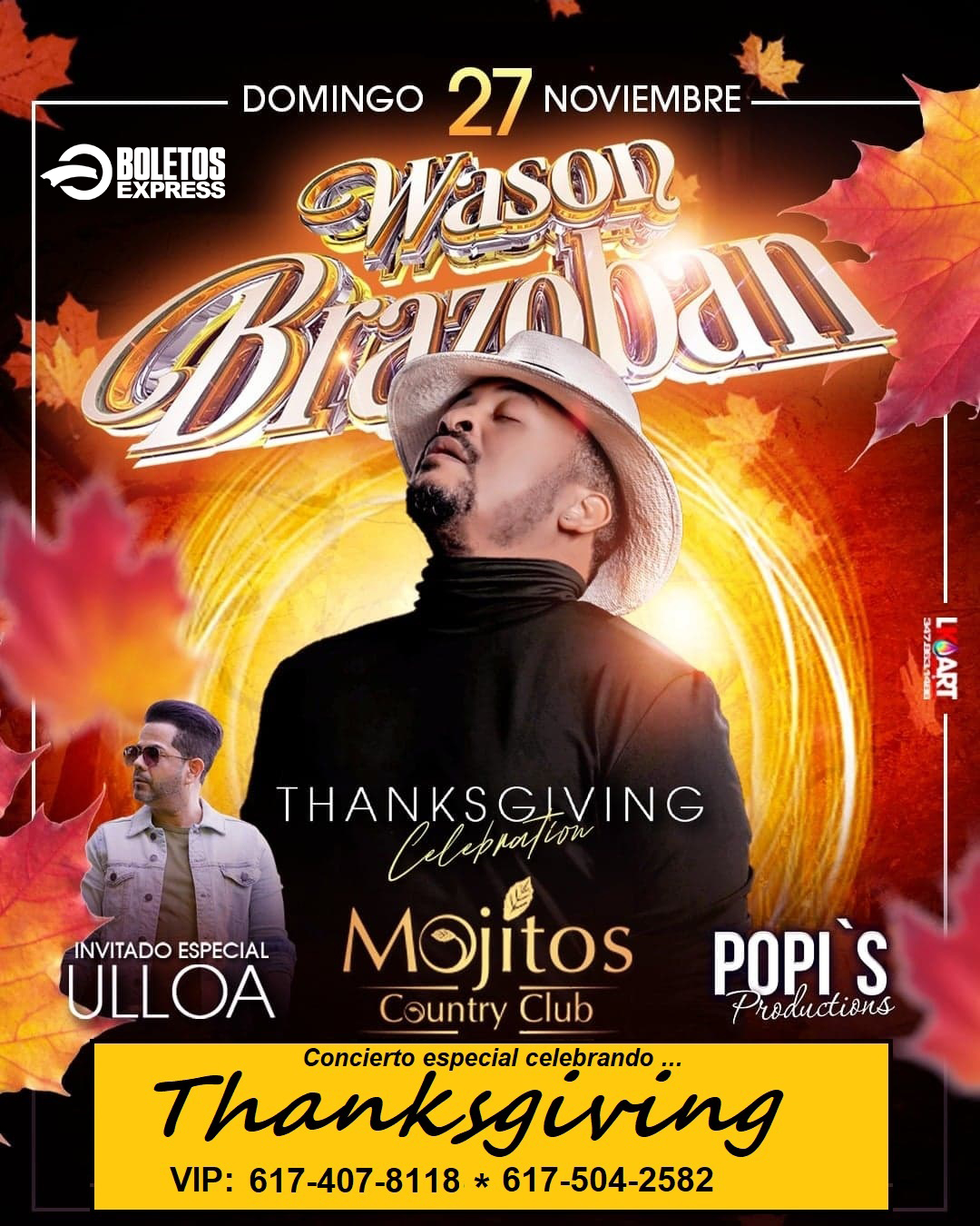 Buy tickets for WASON BRAZOBAN | ULLOA WASON BRAZOBAN | ULLOA