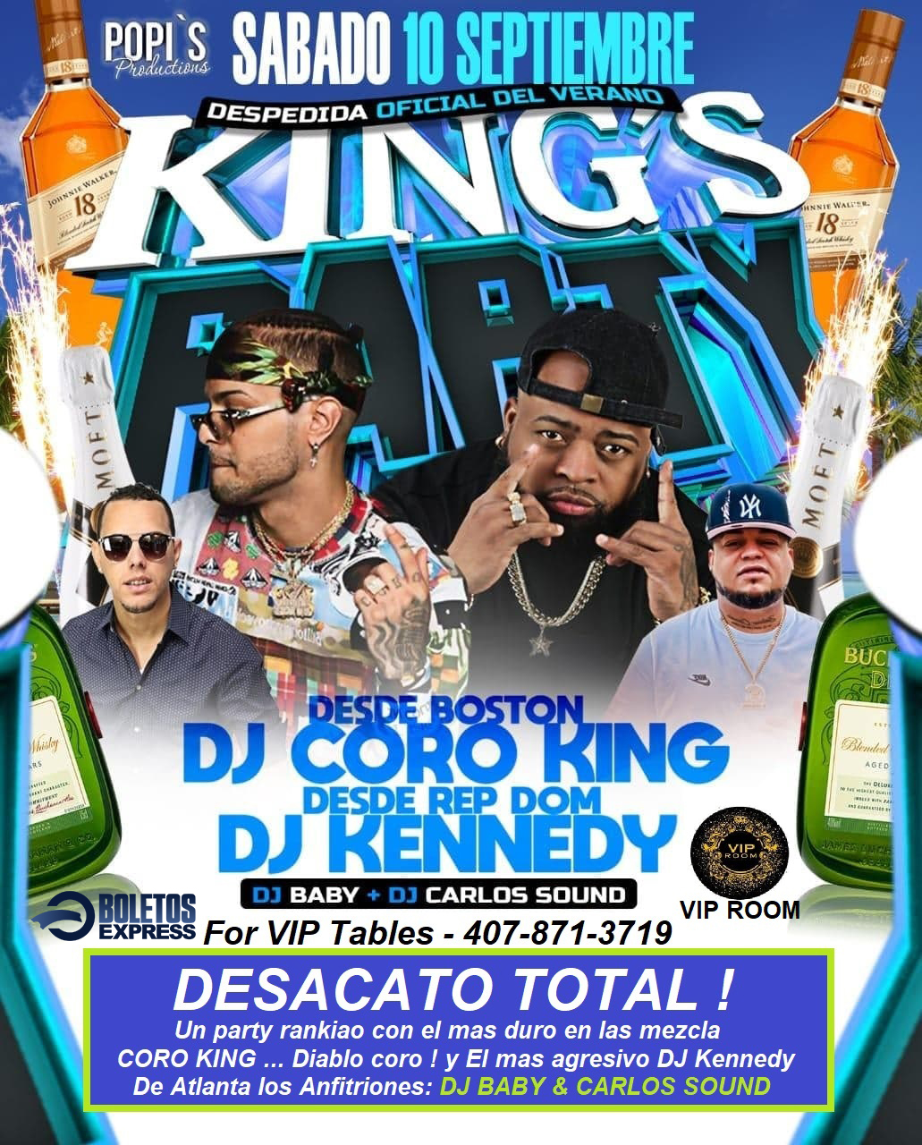 Buy tickets for KING'S PARTY | DESPEDIDA OFICIAL DEL VERANO KING'S PARTY | DESPEDIDA OFICIAL DEL VERANO