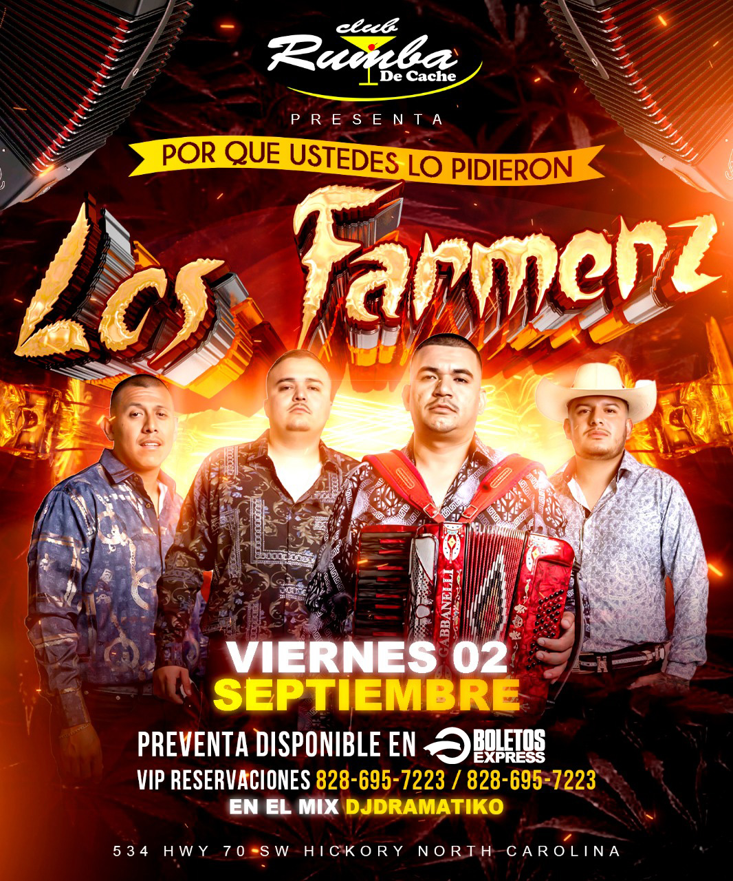 LOS FARMERZ Tickets BoletosExpress