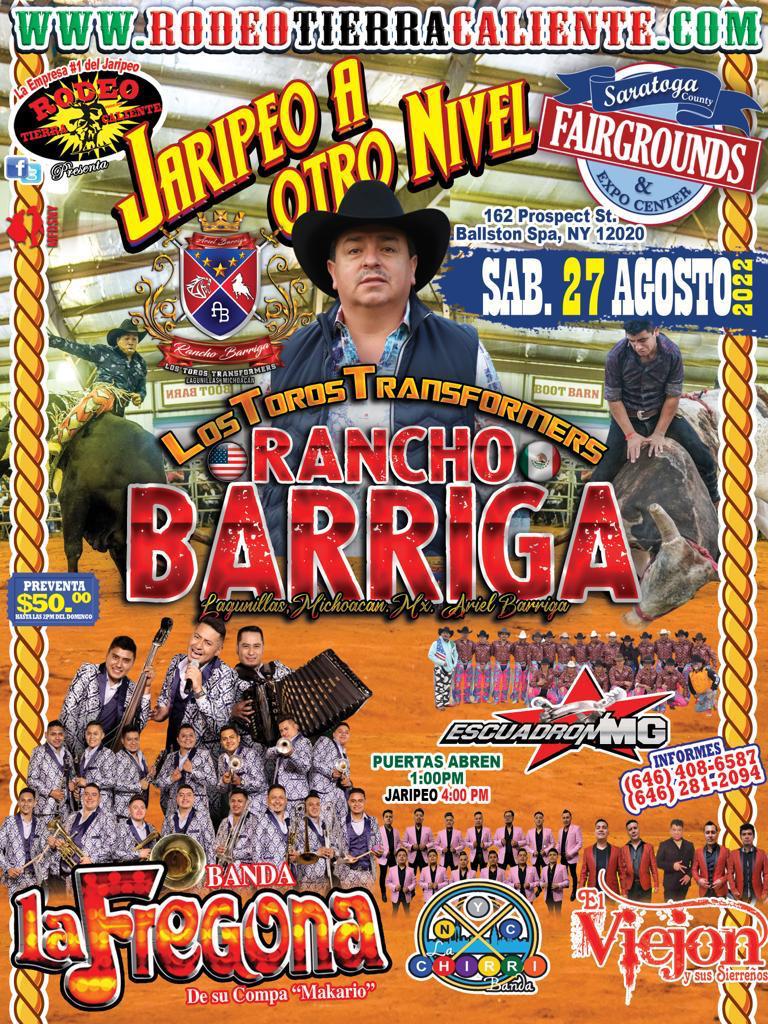 Buy tickets for RANCHO BARRICA | BANDA LA FRECONA | ESCUARON MG | NYC CHIRRI | EL VIEJON RANCHO BARRICA | BANDA LA FRECONA | ESCUARON MG | NYC CHIRRI | EL VIEJON