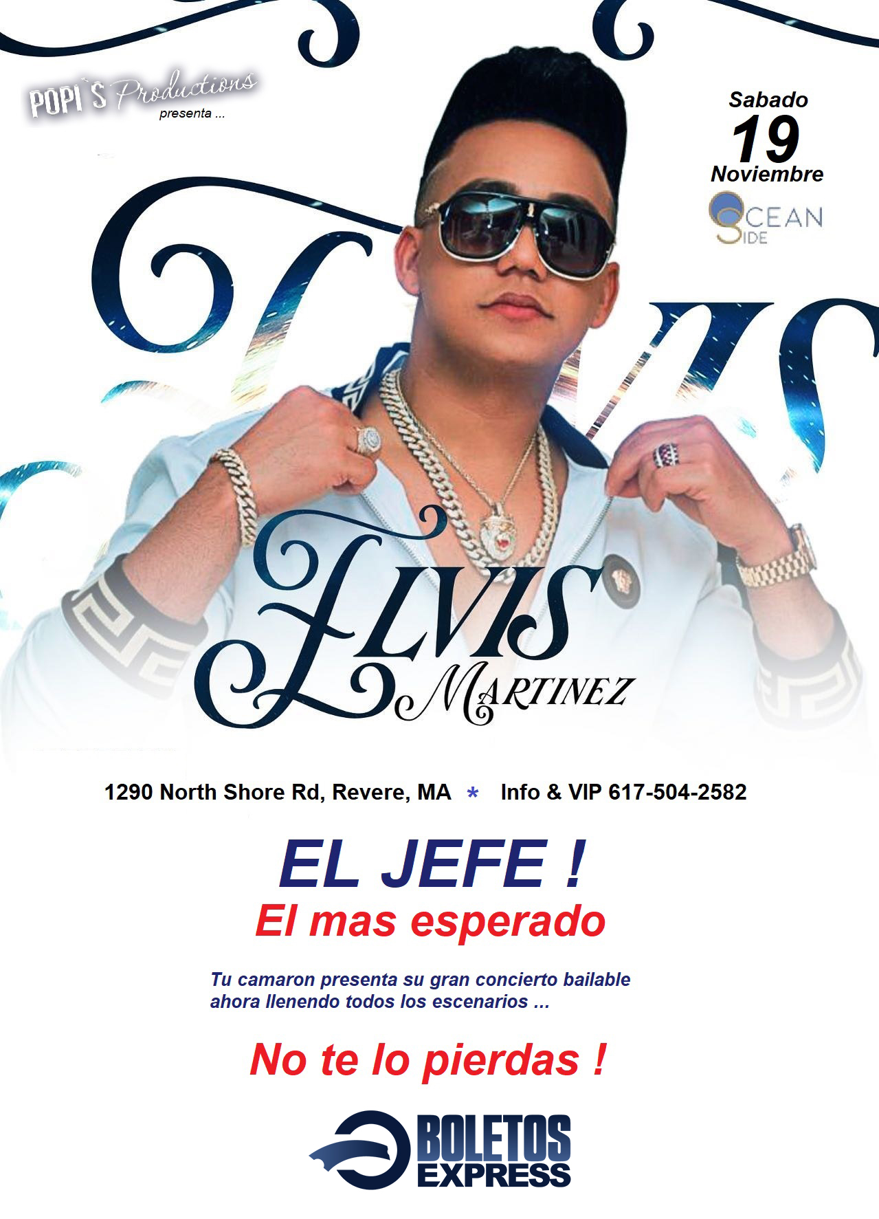 ELVIS MARTINEZ Tickets BoletosExpress