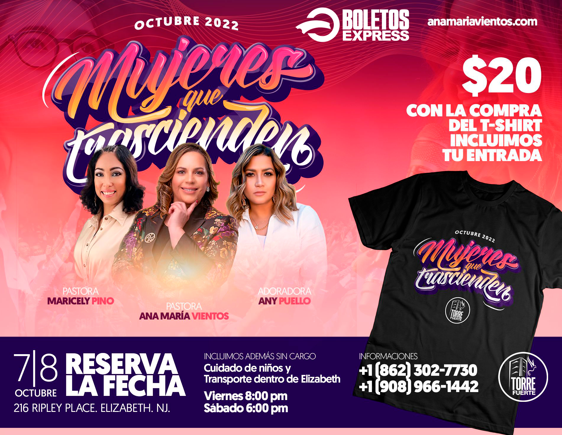 MUJERES QUE TRASCIENDEN (7-8 OCTUBRE)