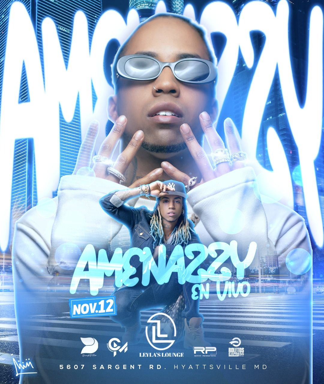 Nene la amenazzy live