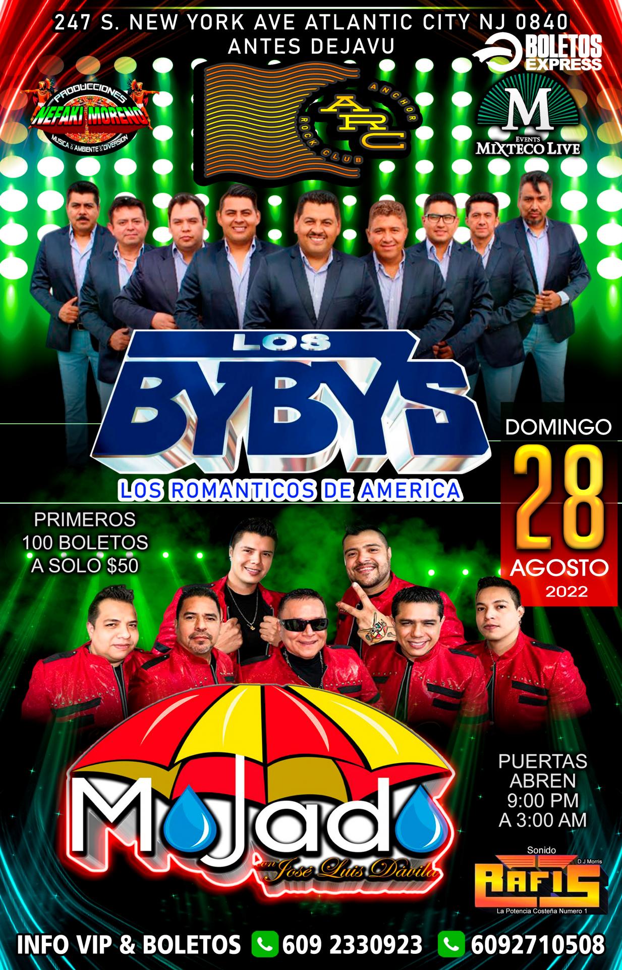 LOS BYBYS & MOJADO Tickets BoletosExpress