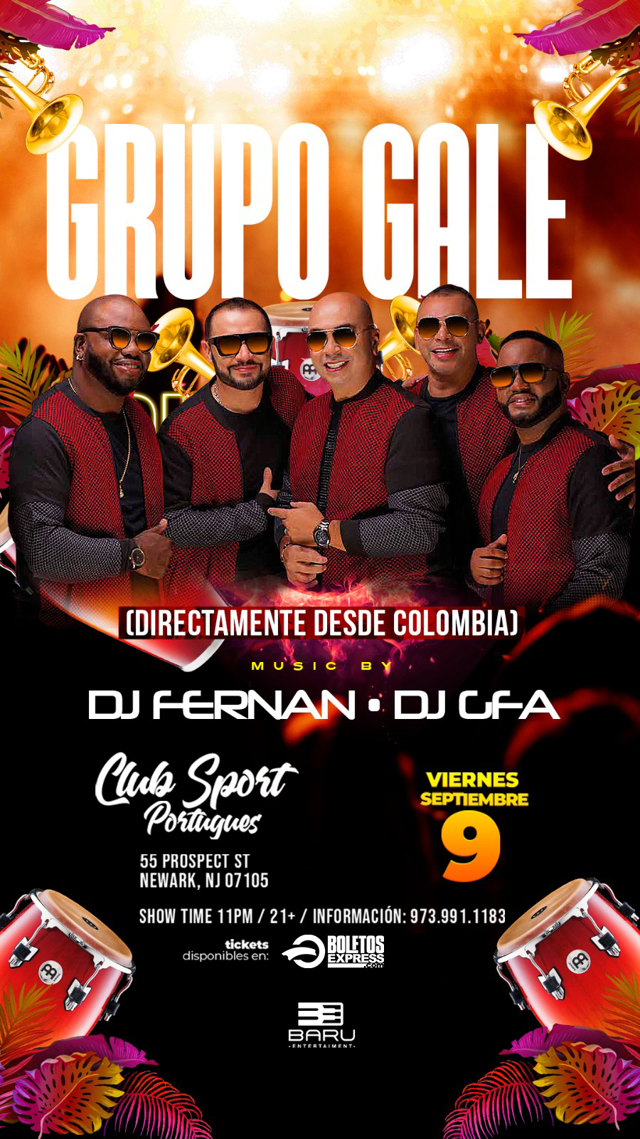 Buy tickets for GRUPO GALE GRUPO GALE