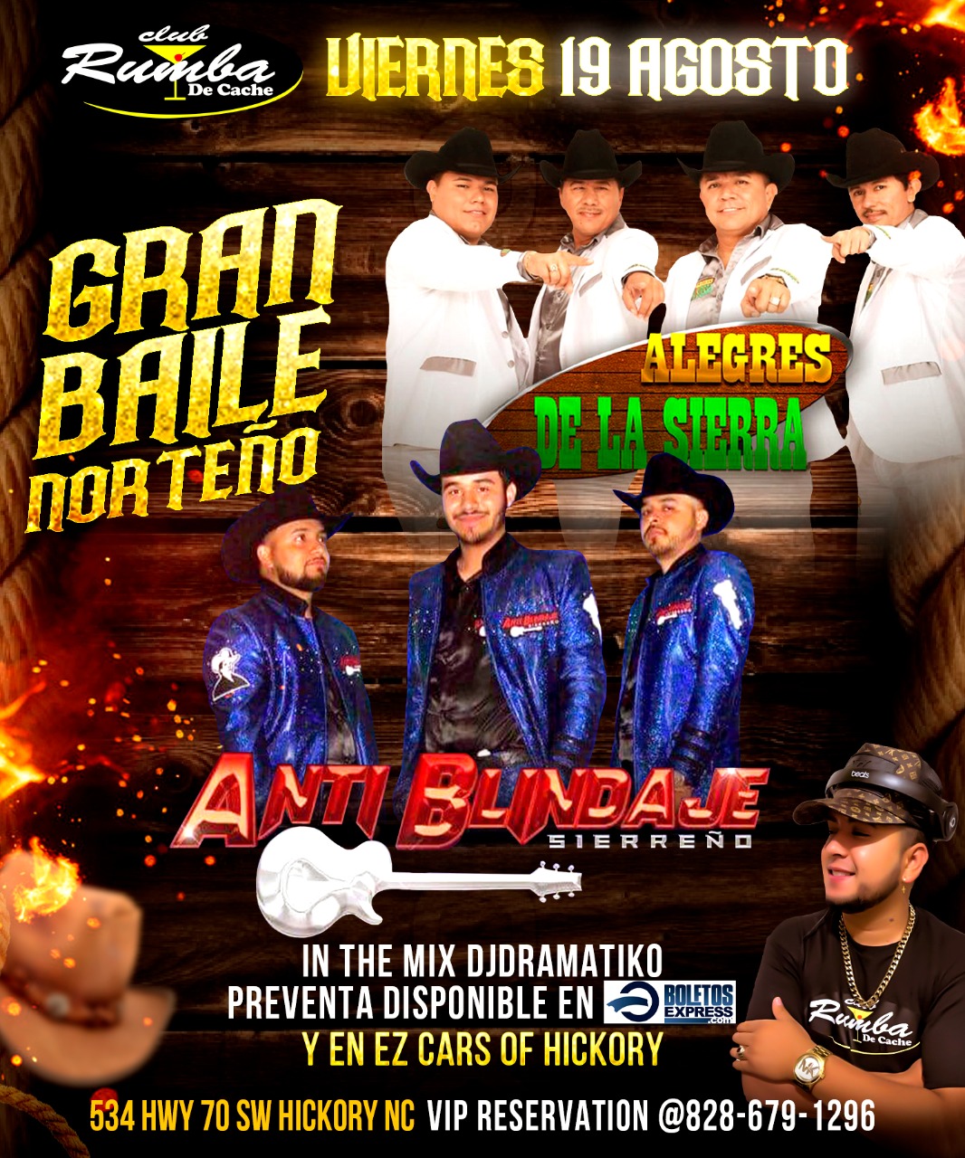 ALEGRES DE LA SIERRA & ANTI BLINDAJE SIERREÑO