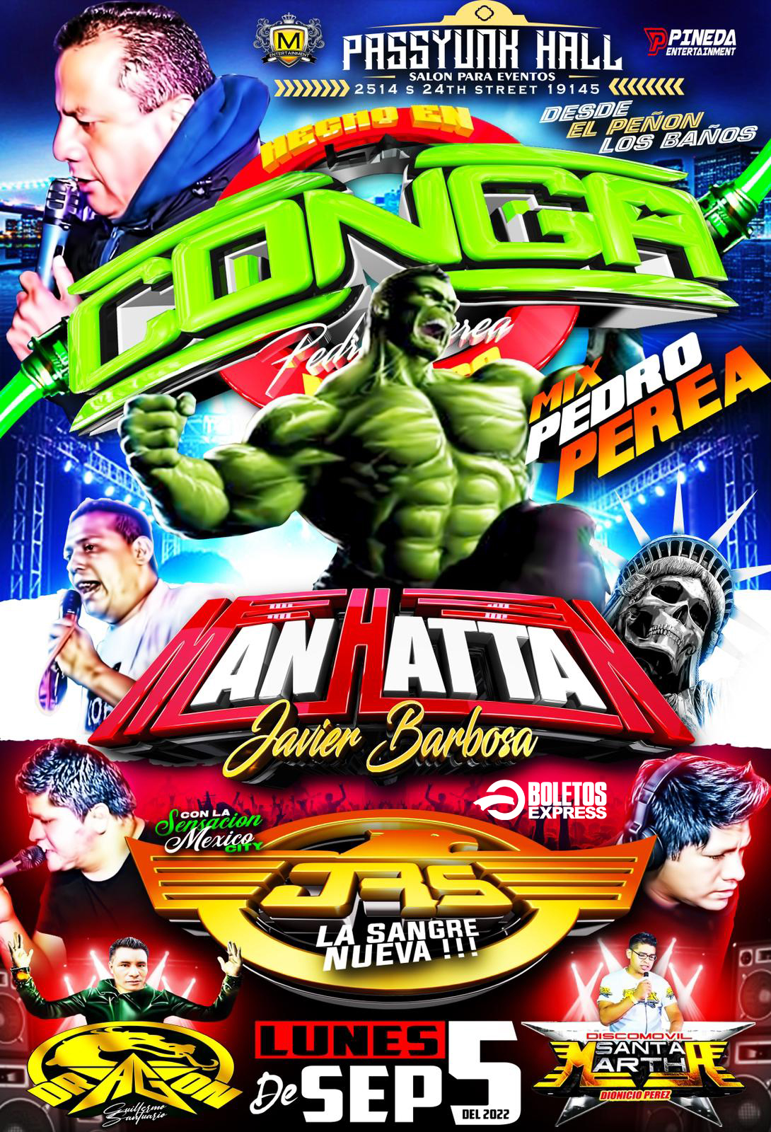 SONIDO CONGA | SONIDO MANHATTAN