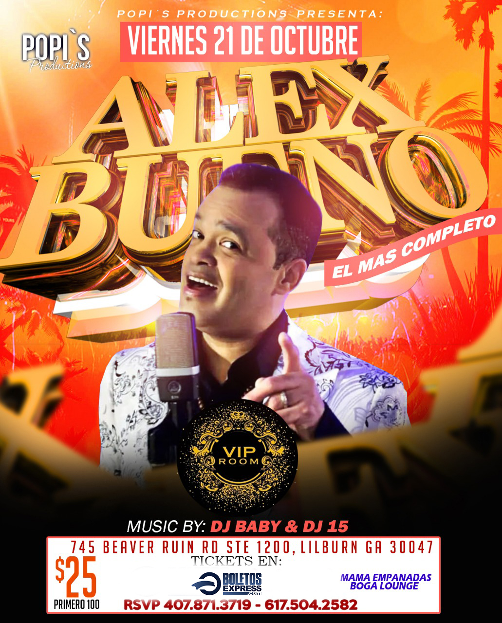 Buy tickets for ALEX BUENO ALEX BUENO