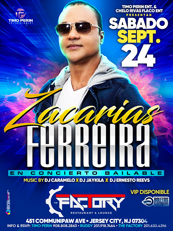 Buy tickets for ZACARIAS FERREIRA ZACARIAS FERREIRA