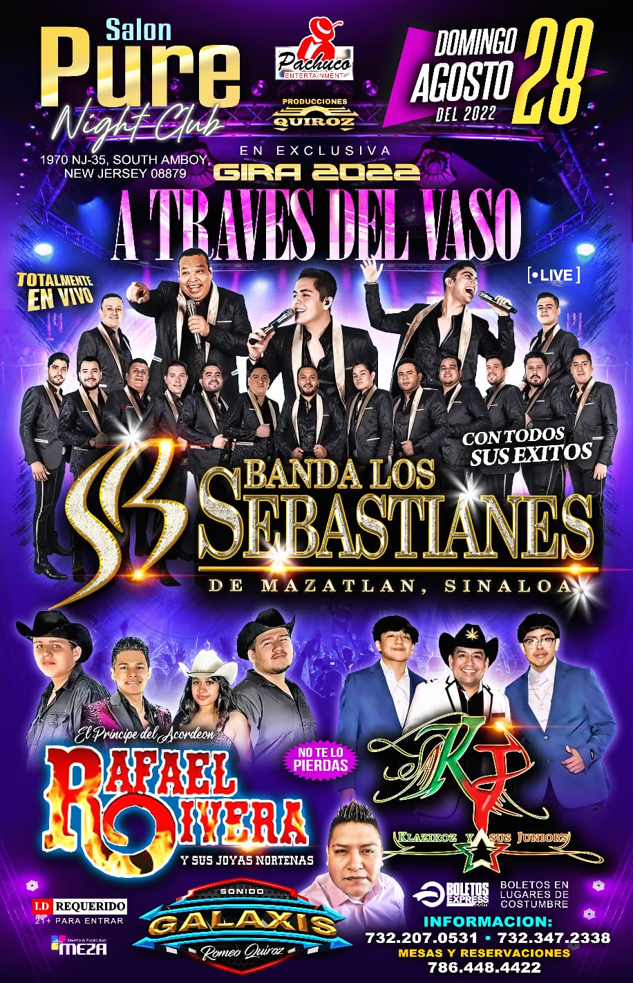 BANDA LOS SEBASTIANES Tickets BoletosExpress