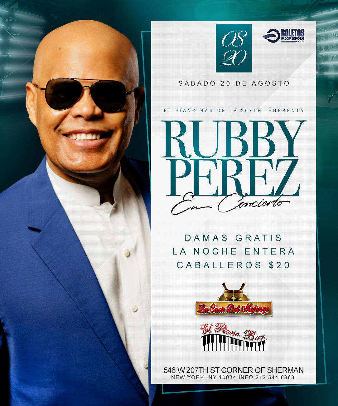 Buy tickets for RUBBY PEREZ RUBBY PEREZ
