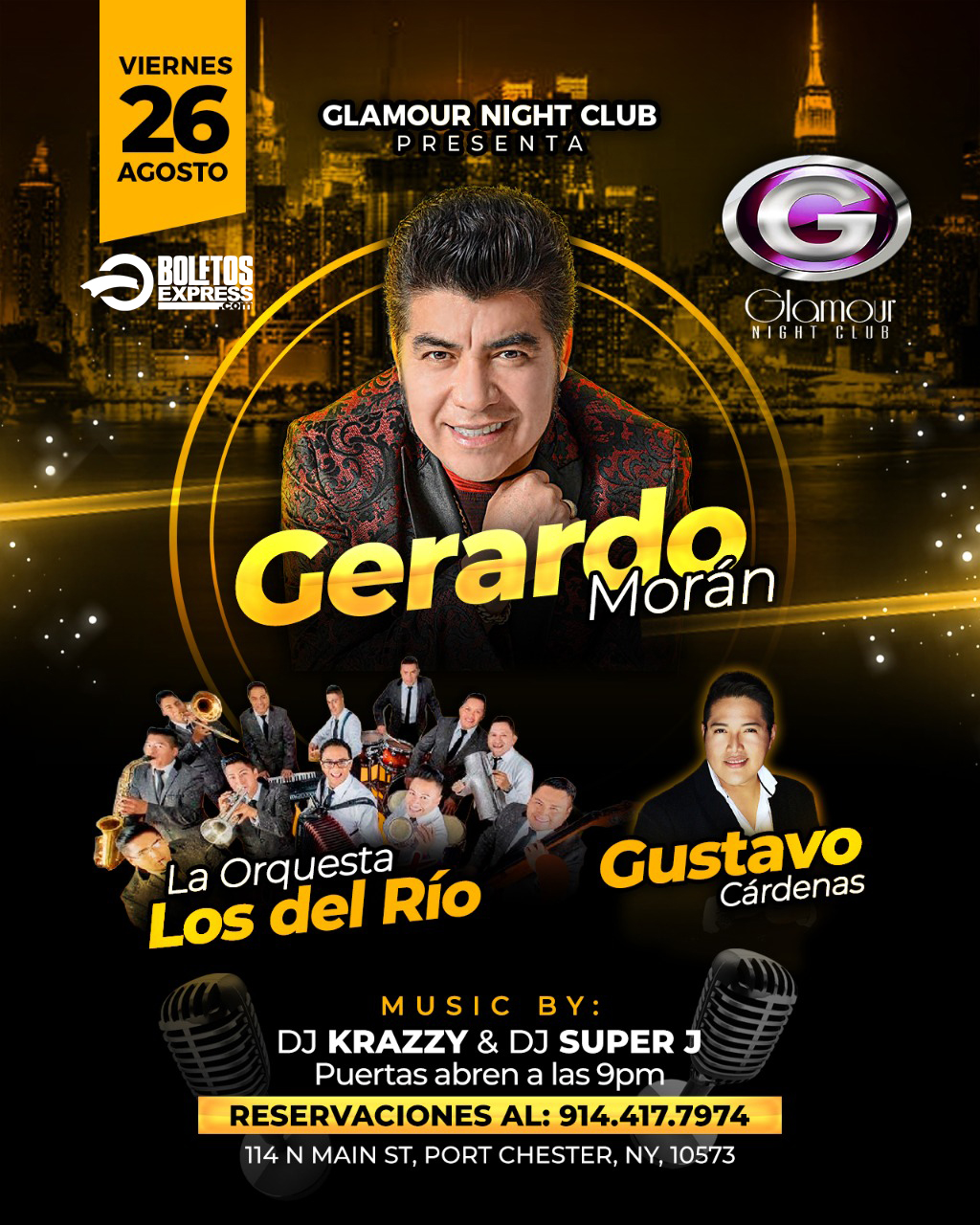 GERARDO MERAN | LA ORQUESTA LOS DEL RIO | GUSTAVO CARDENAS
