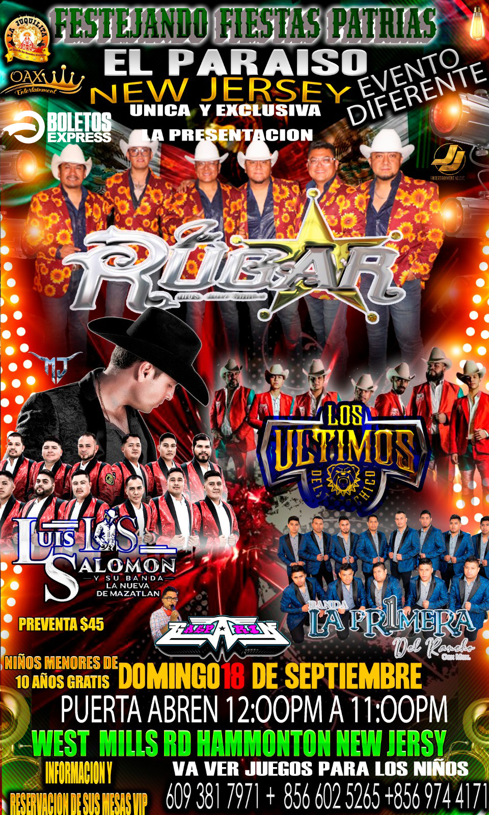 LOS RUGAR | LUIS SALOMON Y SU BANDA