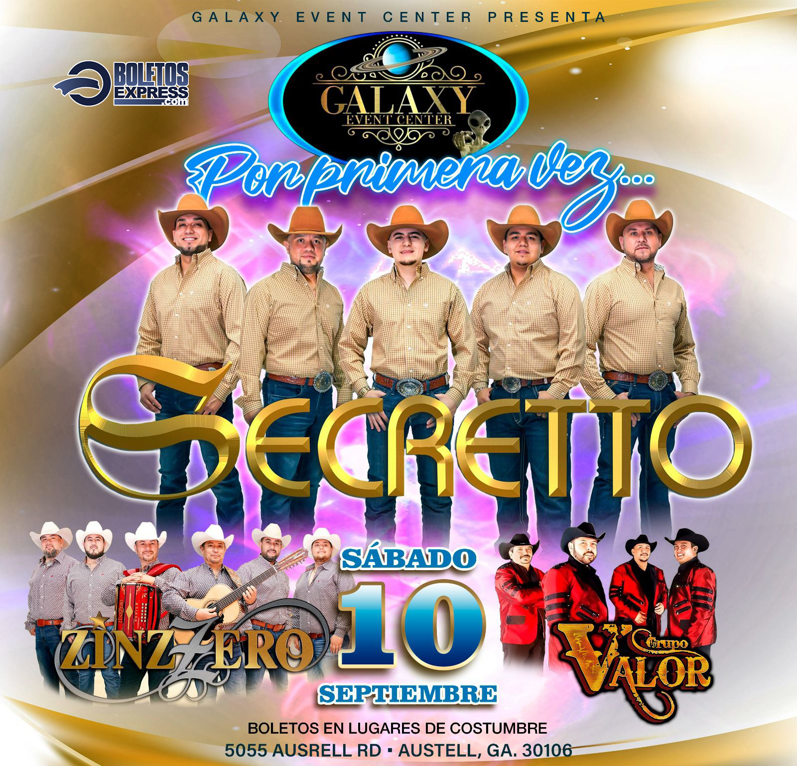 SECRETTO | ZINZZERO | GRUPO VALOR