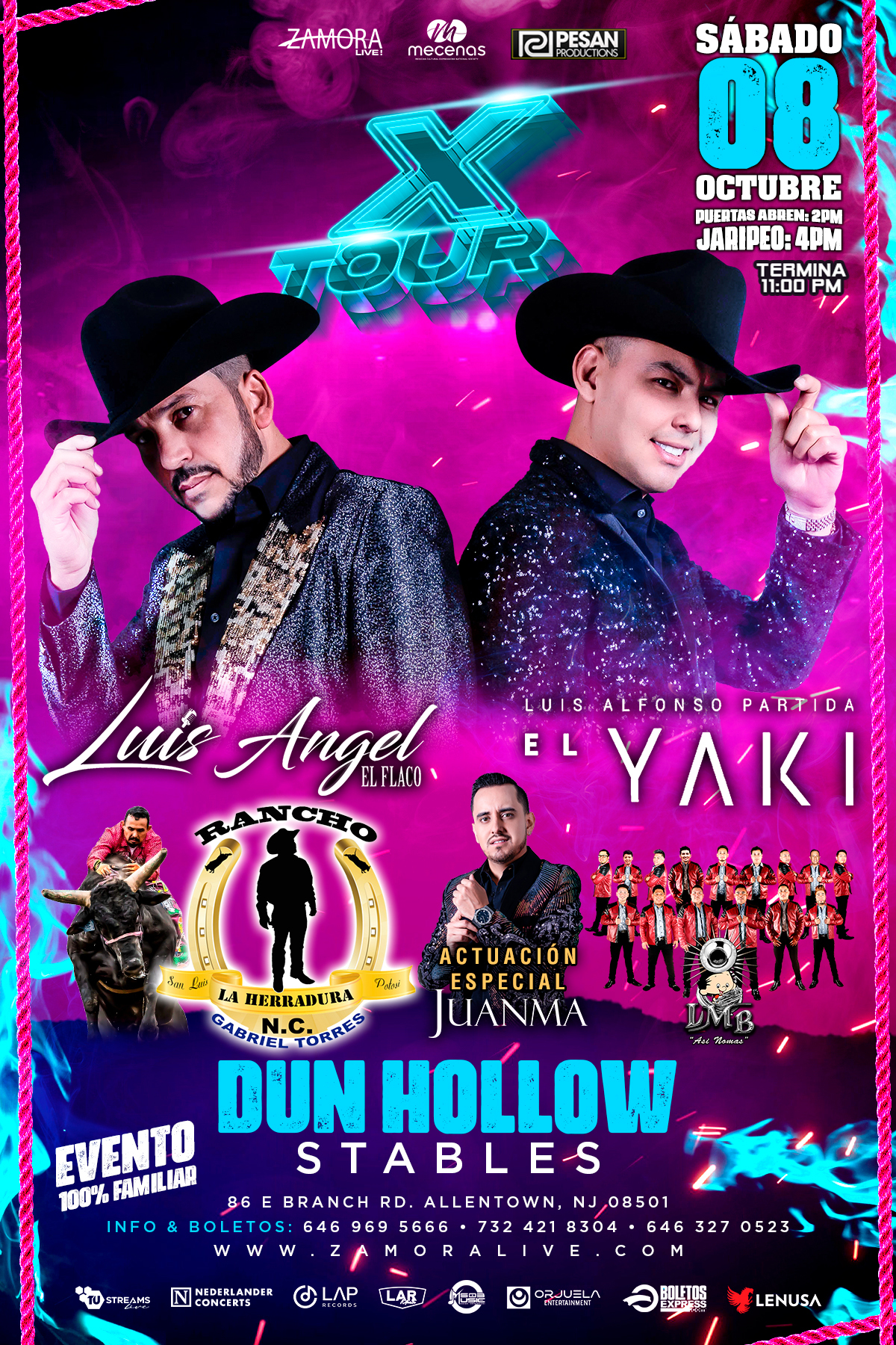 Buy tickets for X TOUR • Luis Ángel El Flaco • El Yaki • En Allentown, NJ X TOUR • Luis Ángel El Flaco • El Yaki • En Allentown, NJ