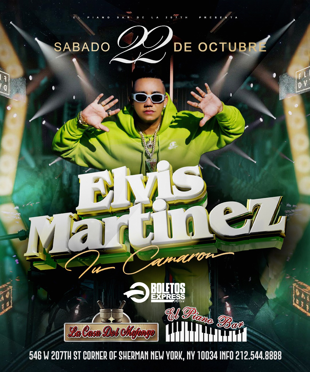 ELVIS MARTINEZ Tickets BoletosExpress