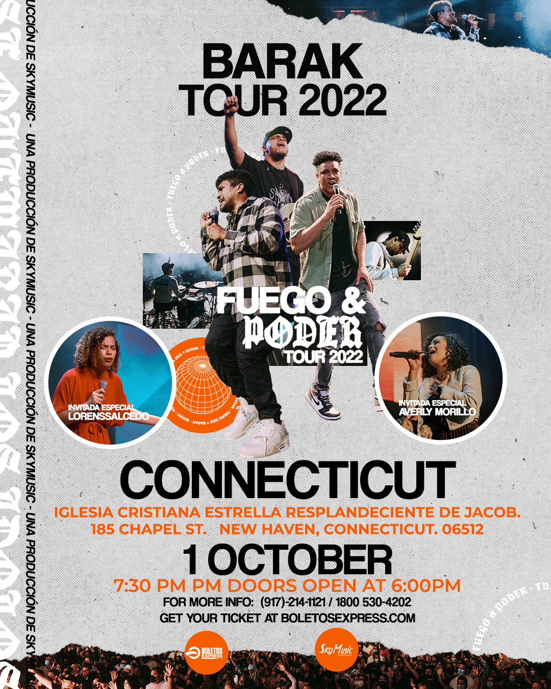 GRUPO BARAK / TOUR 2022 FUEGO Y PODER Tickets BoletosExpress