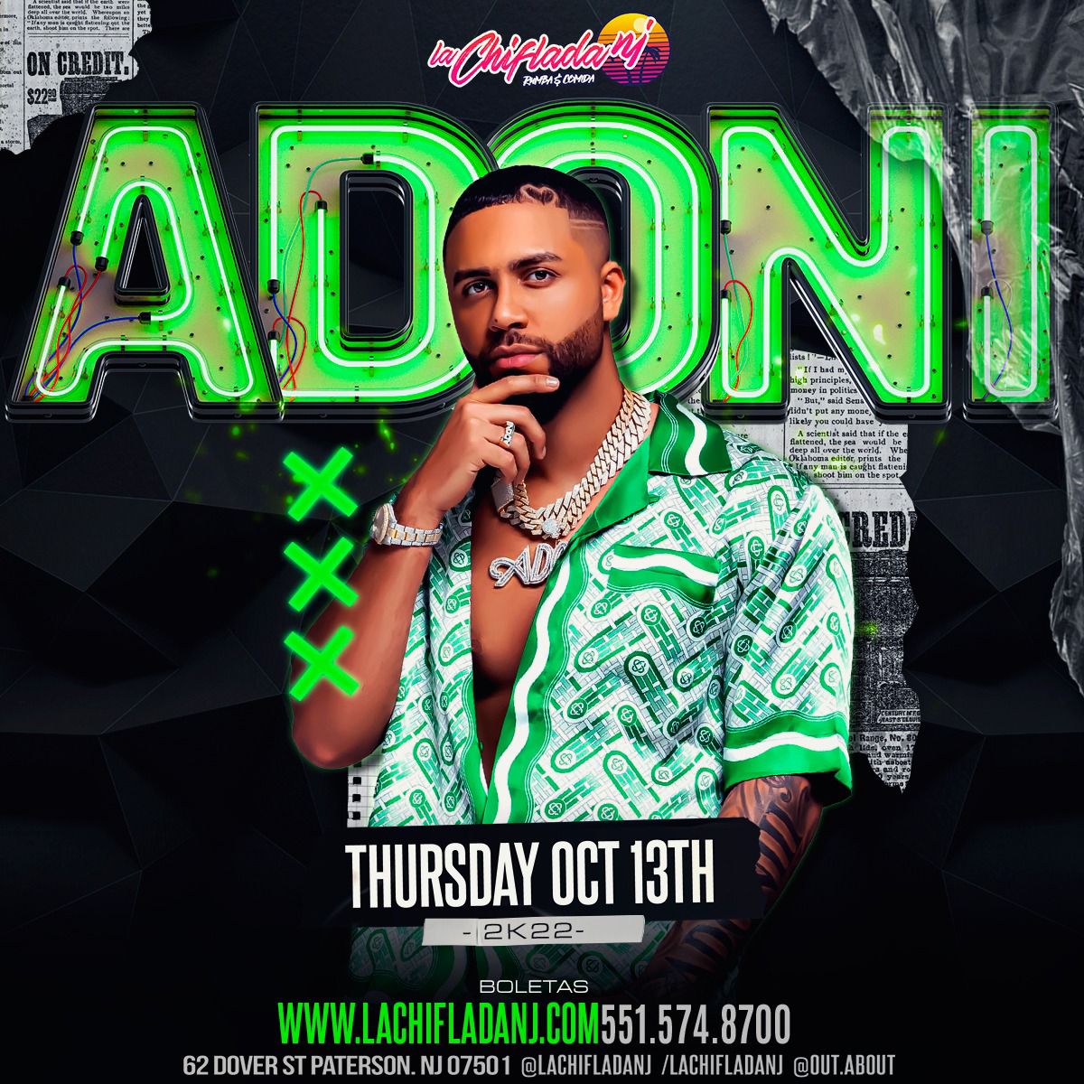 DJ ADONI EN LA CHIFLADA